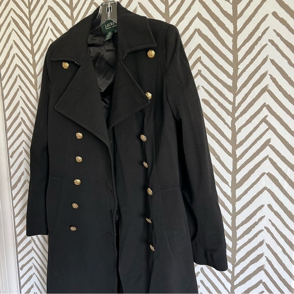 Ralph Lauren Wool Trench Sailor Jacket S - Picture 3 of 12
